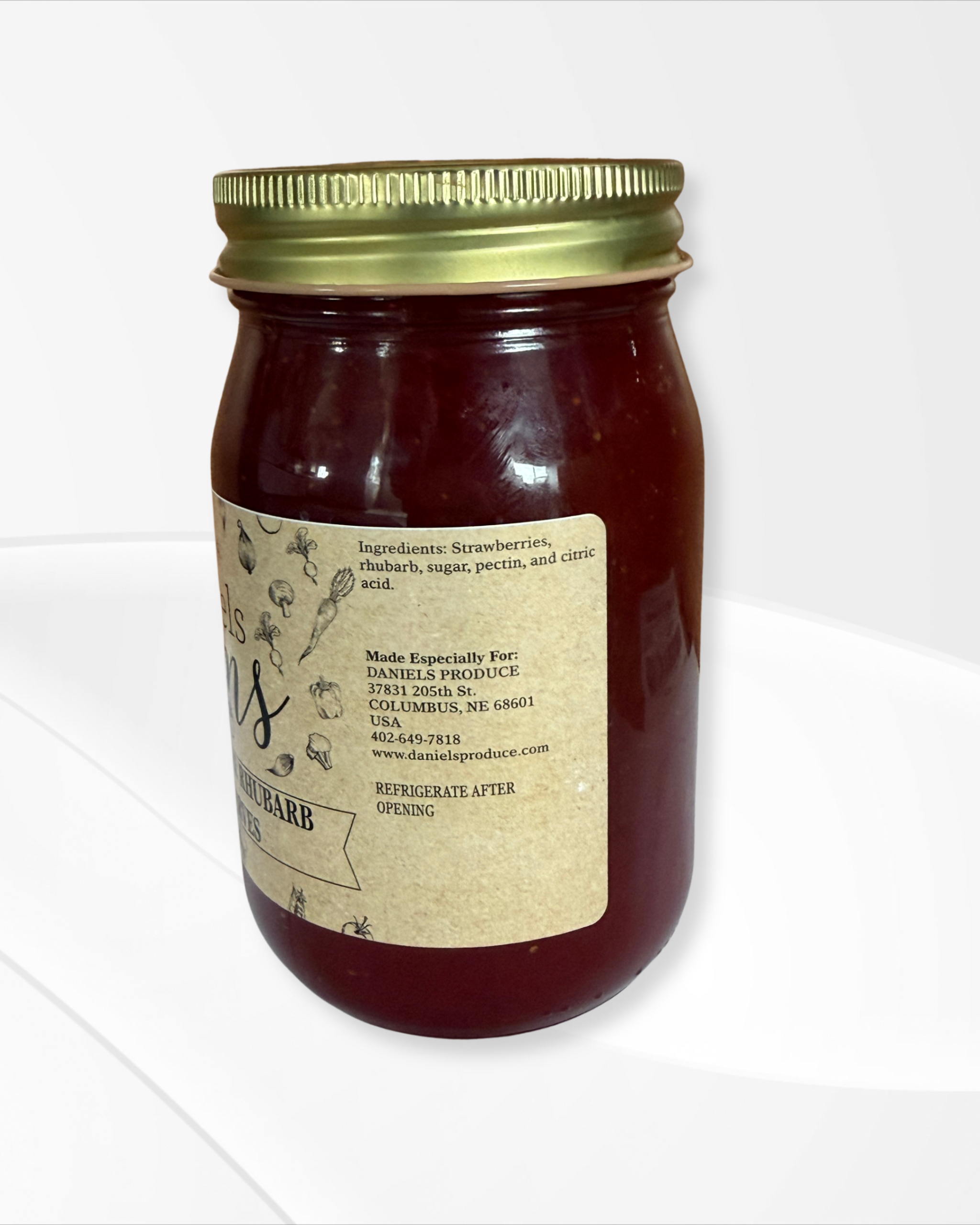 Strawberry Rhubarb Preserves